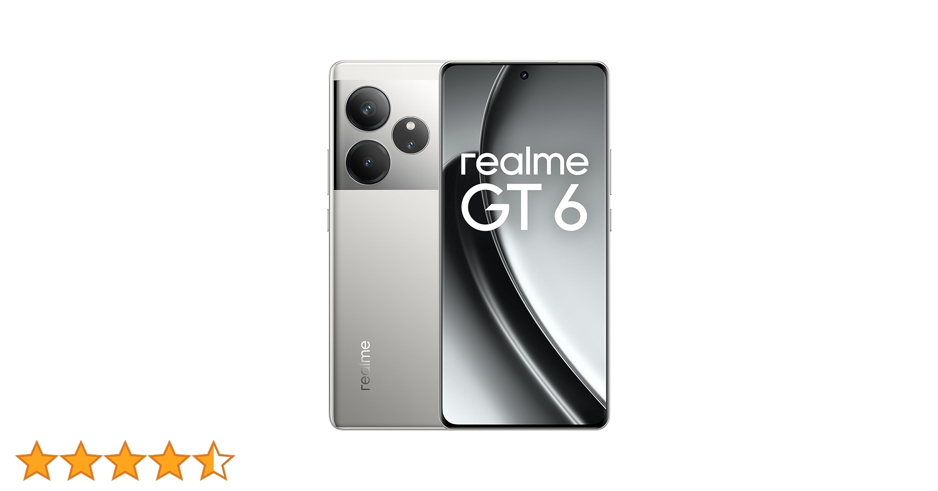 realme GT6 Smartphone 5G 12+256 GB, Snapdragon 8s Gen 3